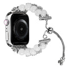 Double Row Beads Telescopic Chain Watch Band, For Apple Watch Ultra 49mm / Series 8&7 45mm / SE 2&6&SE&5&4 44mm / 3&2&1 42mm, For Apple Watch Series 8&7 41mm / SE 2&6&SE&5&4 40mm / 3&2&1 38mm - DealBuddy