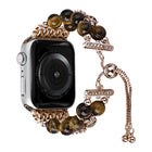 Double Row Beads Telescopic Chain Watch Band, For Apple Watch Ultra 49mm / Series 8&7 45mm / SE 2&6&SE&5&4 44mm / 3&2&1 42mm, For Apple Watch Series 8&7 41mm / SE 2&6&SE&5&4 40mm / 3&2&1 38mm - DealBuddy