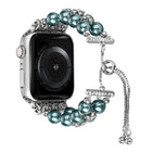 Double Row Beads Telescopic Chain Watch Band, For Apple Watch Ultra 49mm / Series 8&7 45mm / SE 2&6&SE&5&4 44mm / 3&2&1 42mm, For Apple Watch Series 8&7 41mm / SE 2&6&SE&5&4 40mm / 3&2&1 38mm - DealBuddy