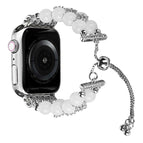 For Apple Watch Series 8&7 41mm / SE 2&6&SE&5&4 40mm / 3&2&1 38mm / Agate White