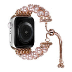 For Apple Watch Series 8&7 41mm / SE 2&6&SE&5&4 40mm / 3&2&1 38mm / Pearl pink