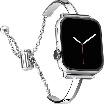 Stainless Steel Bracelet Watch Band, For Apple Watch Ultra 49mm / Series 8&7 45mm / SE 2&6&SE&5&4 44mm / 3&2&1 42mm, For Apple Watch Series 8&7 41mm / SE 2&6&SE&5&4 40mm / 3&2&1 38mm - DealBuddy