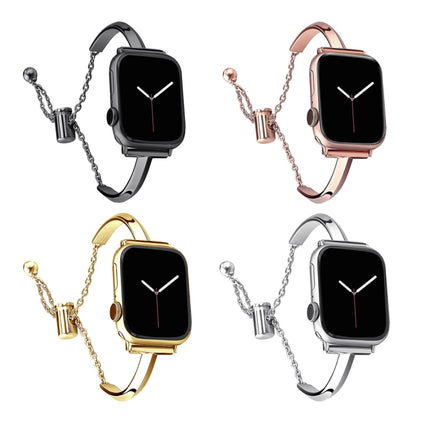 Stainless Steel Bracelet Watch Band, For Apple Watch Ultra 49mm / Series 8&7 45mm / SE 2&6&SE&5&4 44mm / 3&2&1 42mm, For Apple Watch Series 8&7 41mm / SE 2&6&SE&5&4 40mm / 3&2&1 38mm - DealBuddy