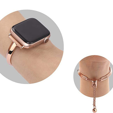 Stainless Steel Bracelet Watch Band, For Apple Watch Ultra 49mm / Series 8&7 45mm / SE 2&6&SE&5&4 44mm / 3&2&1 42mm, For Apple Watch Series 8&7 41mm / SE 2&6&SE&5&4 40mm / 3&2&1 38mm - DealBuddy