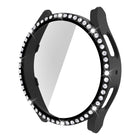 Single Row Diamond PC + Tempered Glass Watch Case, For Samsung Galaxy Watch5 44mm - DealBuddy