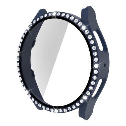 Single Row Diamond PC + Tempered Glass Watch Case, For Samsung Galaxy Watch5 44mm - DealBuddy