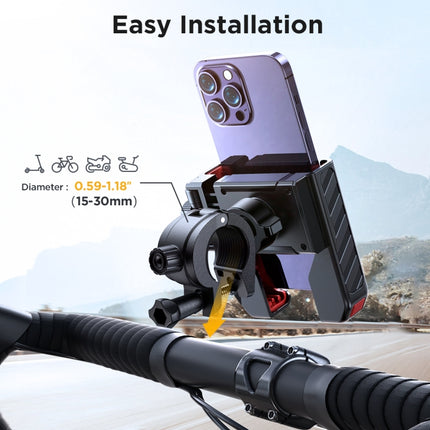 JOYROOM JR-ZS266 Bicycle Handle Phone Mount Compatible with 4.7-6.8 inch - DealBuddy