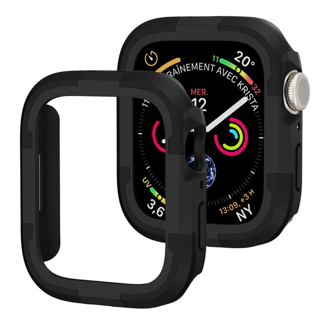Armor Frame Watch Case, For Apple Watch Series 9 / 8 / 7 41mm, For Apple Watch Series SE 2&6&SE&5&4 44mm, For Apple Watch Series 9 / 8 / 7 45mm, For Apple Watch Ultra 3 / 2 / 1 49mm, For Apple Watch Series SE 2&6&SE&5&4 40mm - DealBuddy