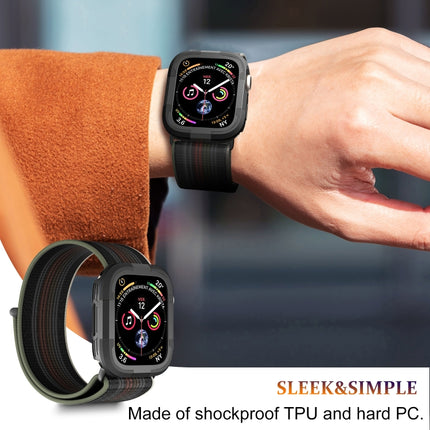 Armor Frame Watch Case, For Apple Watch Series 9 / 8 / 7 41mm, For Apple Watch Series SE 2&6&SE&5&4 44mm, For Apple Watch Series 9 / 8 / 7 45mm, For Apple Watch Ultra 3 / 2 / 1 49mm, For Apple Watch Series SE 2&6&SE&5&4 40mm - DealBuddy