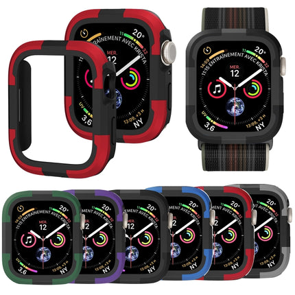 Armor Frame Watch Case, For Apple Watch Series 9 / 8 / 7 41mm, For Apple Watch Series SE 2&6&SE&5&4 44mm, For Apple Watch Series 9 / 8 / 7 45mm, For Apple Watch Ultra 3 / 2 / 1 49mm, For Apple Watch Series SE 2&6&SE&5&4 40mm - DealBuddy