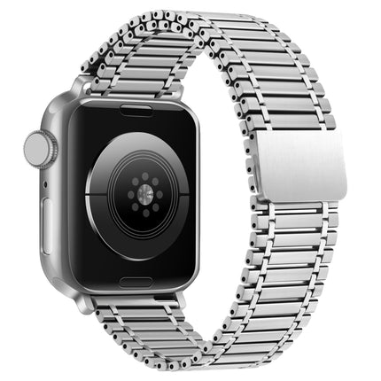 Chain Magnetic Stainless Steel Watch Band, For Apple Watch Series 8&7 41mm / SE 2&6&SE&5&4 40mm / 3&2&1 38mm, For Apple Watch Ultra 49mm / Series 8&7 45mm / SE 2&6&SE&5&4 44mm / 3&2&1 42mm - DealBuddy