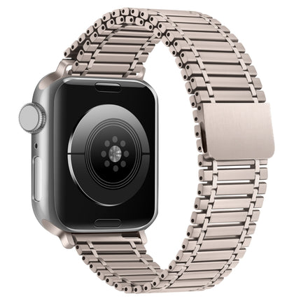 Chain Magnetic Stainless Steel Watch Band, For Apple Watch Series 8&7 41mm / SE 2&6&SE&5&4 40mm / 3&2&1 38mm, For Apple Watch Ultra 49mm / Series 8&7 45mm / SE 2&6&SE&5&4 44mm / 3&2&1 42mm - DealBuddy