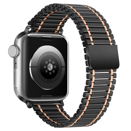 Chain Magnetic Stainless Steel Watch Band, For Apple Watch Series 8&7 41mm / SE 2&6&SE&5&4 40mm / 3&2&1 38mm, For Apple Watch Ultra 49mm / Series 8&7 45mm / SE 2&6&SE&5&4 44mm / 3&2&1 42mm - DealBuddy