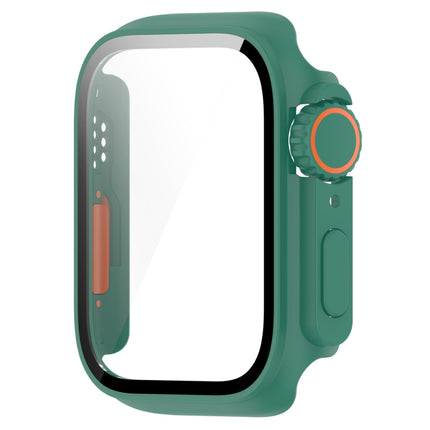 Tempered Film + PC Integrated Watch Protective Case, For Apple Watch Series SE 2 / 6 / SE / 5 / 4 40mm, For Apple Watch Series 9 / 8 / 7 41mm, For Apple Watch Series SE 2 / 6 / SE / 5 / 4 44mm, For Apple Watch Series 9 / 8 / 7 45mm - DealBuddy