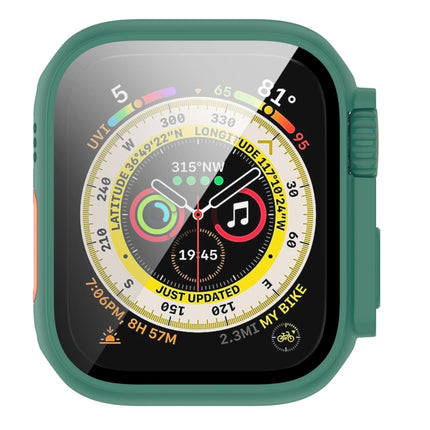 Tempered Film + PC Integrated Watch Protective Case, For Apple Watch Series SE 2 / 6 / SE / 5 / 4 40mm, For Apple Watch Series 9 / 8 / 7 41mm, For Apple Watch Series SE 2 / 6 / SE / 5 / 4 44mm, For Apple Watch Series 9 / 8 / 7 45mm - DealBuddy