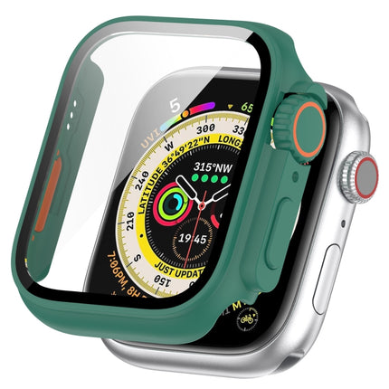 Tempered Film + PC Integrated Watch Protective Case, For Apple Watch Series SE 2 / 6 / SE / 5 / 4 40mm, For Apple Watch Series 9 / 8 / 7 41mm, For Apple Watch Series SE 2 / 6 / SE / 5 / 4 44mm, For Apple Watch Series 9 / 8 / 7 45mm - DealBuddy