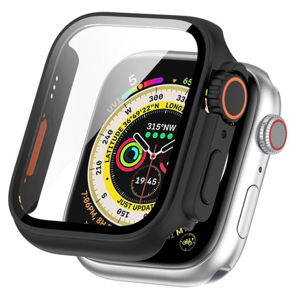 Tempered Film + PC Integrated Watch Protective Case, For Apple Watch Series SE 2 / 6 / SE / 5 / 4 40mm, For Apple Watch Series 9 / 8 / 7 41mm, For Apple Watch Series SE 2 / 6 / SE / 5 / 4 44mm, For Apple Watch Series 9 / 8 / 7 45mm - DealBuddy
