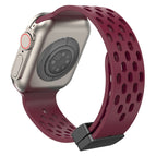 For Apple Watch Series 8&7 41mm / Wine Red