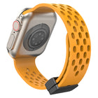 Magnetic Clasp Silicone Watch Band, For Apple Watch Series 8&7 41mm, For Apple Watch Series 8&7 45mm - DealBuddy