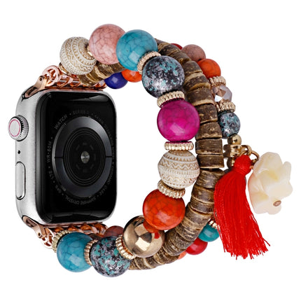 Beads Elephant Pendant Watch Band, For Apple Watch Series 10 46mm, For Apple Watch Series 10 42mm, For Apple Watch SE 2023 44mm, For Apple Watch SE 2023 40mm, For Apple Watch Ultra 2 49mm, For Apple Watch 9 45mm, For Apple Watch 9 41mm                 ... - DealBuddy