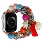 Beads Elephant Pendant Watch Band