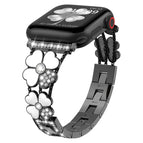 For Apple Watch 7 45mm / Black+White