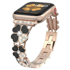For Apple Watch 3 42mm / Rose Gold+Black