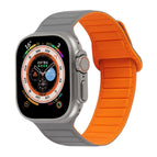 For Apple Watch 7 41mm / Grey Orange