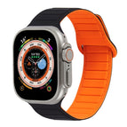 For Apple Watch 5 40mm / Black Orange