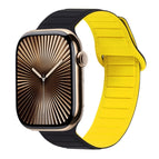 For Apple Watch Series 10 42mm / Black Yellow