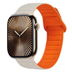 For Apple Watch Series 10 42mm / Starlight Orange