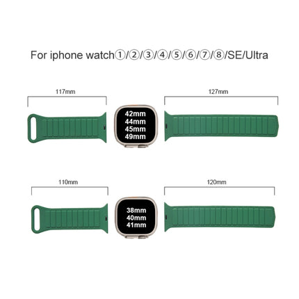 Loop Magnetic Silicone Watch Band, For Apple Watch 4 40mm, For Apple Watch 3 38mm, For Apple Watch 3 42mm - DealBuddy