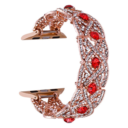 Diamonds Twist Metal Watch Band, For Apple Watch Series 10 46mm, For Apple Watch Series 10 42mm, For Apple Watch SE 2023 44mm, For Apple Watch SE 2023 40mm, For Apple Watch Ultra 2 49mm, For Apple Watch 9 45mm, For Apple Watch 9 41mm                   ... - DealBuddy