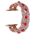 Diamonds Twist Metal Watch Band, For Apple Watch 2 42mm, For Apple Watch 2 38mm, For Apple Watch 42mm, For Apple Watch 38mm - DealBuddy