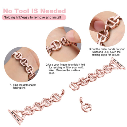 Ladder Buckle Metal Watch Band - DealBuddy