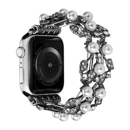 Four-leaf Bead Metal Watch Band, For Apple Watch 6 40mm, For Apple Watch 6 44mm, For Apple Watch 5 44mm, For Apple Watch 5 40mm, For Apple Watch 4 44mm, For Apple Watch 4 40mm, For Apple Watch 3 38mm, For Apple Watch 3 42mm, For Apple Watch 2 42mm     ... - DealBuddy