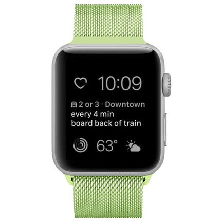 For Apple Watch Series Milanese Loop Magnetic Stainless Steel Watchband, 5 & 4 40mm / 3 & 2 & 1 38mm, 5 & 4 44mm / 3 & 2 & 1 42mm - DealBuddy