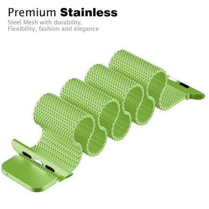 For Apple Watch Series Milanese Loop Magnetic Stainless Steel Watchband, 5 & 4 40mm / 3 & 2 & 1 38mm, 5 & 4 44mm / 3 & 2 & 1 42mm - DealBuddy