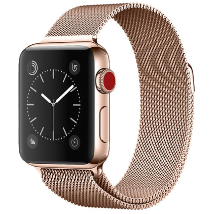 For Apple Watch Series Milanese Loop Magnetic Stainless Steel Watchband - DealBuddy