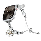 For Apple Watch Series 10 42mm / Gold Butterfly