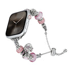 Bead Bracelet Metal Watch Band, For Apple Watch Series 10 46mm, For Apple Watch Series 10 42mm, For Apple Watch SE 2023 44mm, For Apple Watch SE 2023 40mm, For Apple Watch Ultra 2 49mm, For Apple Watch 9 45mm, For Apple Watch 9 41mm                    ... - DealBuddy