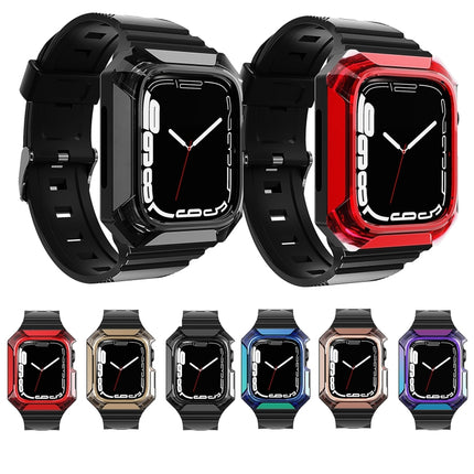 Armor Case Integrated TPU Watch Band, For Apple Watch 2 38mm, For Apple Watch 42mm, For Apple Watch 38mm - DealBuddy
