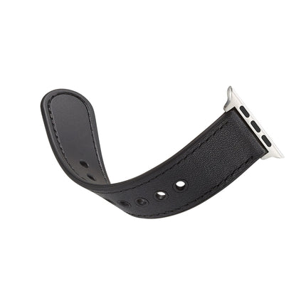 Single Buckle TPU+ Genuine Leather Watchband - DealBuddy