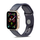 For Apple Watch Series 7 45mm / 6 & SE & 5 & 4 44mm / 3 & 2 & 1 42mm / Dark Blue