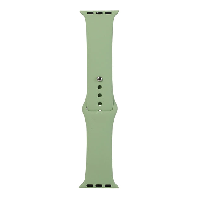 Silicone Watch Replacement Strap, Long Section (Men), For Apple Watch Series 8&7 41mm / SE 2&6&SE&5&4 40mm / 3&2&1 38mm, For Apple Watch Ultra 49mm / Series 8&7 45mm / SE 2&6&SE&5&4 44mm / 3&2&1 42mm - DealBuddy