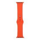 Silicone Watch Replacement Strap, Long Section (Men), For Apple Watch Series 8&7 41mm / SE 2&6&SE&5&4 40mm / 3&2&1 38mm, For Apple Watch Ultra 49mm / Series 8&7 45mm / SE 2&6&SE&5&4 44mm / 3&2&1 42mm - DealBuddy