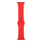 Silicone Watch Replacement Strap, Long Section (Men), For Apple Watch Series 8&7 41mm / SE 2&6&SE&5&4 40mm / 3&2&1 38mm, For Apple Watch Ultra 49mm / Series 8&7 45mm / SE 2&6&SE&5&4 44mm / 3&2&1 42mm - DealBuddy