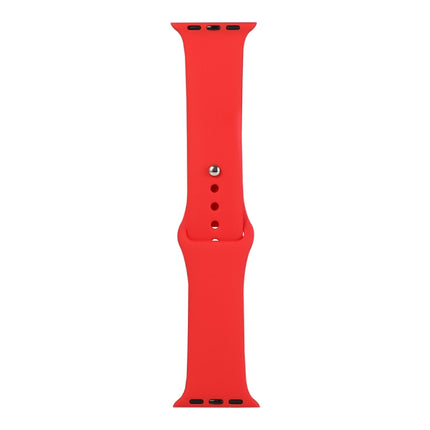 Silicone Watch Replacement Strap, Long Section (Men), For Apple Watch Series 8&7 41mm / SE 2&6&SE&5&4 40mm / 3&2&1 38mm, For Apple Watch Ultra 49mm / Series 8&7 45mm / SE 2&6&SE&5&4 44mm / 3&2&1 42mm - DealBuddy