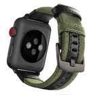 Nylon Watchband, For Apple Watch Series 7 41mm / 6 & SE & 5 & 4 40mm / 3 & 2 & 1 38mm, For Apple Watch Series 7 45mm / 6 & SE & 5 & 4 44mm / 3 & 2 & 1 42mm - DealBuddy