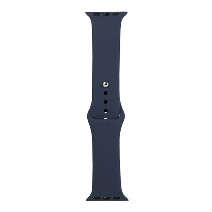 Silicone Watch Replacement Strap, Short Section (female), For Apple Watch Series 8&7 41mm / SE 2&6&SE&5&4 40mm / 3&2&1 38mm, For Apple Watch Ultra 49mm / Series 8&7 45mm / SE 2&6&SE&5&4 44mm / 3&2&1 42mm